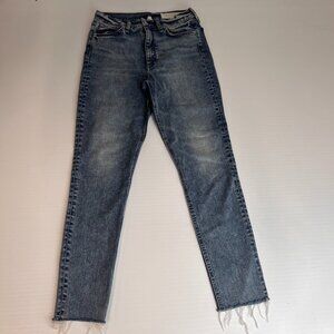 Rag & Bone Jean Women 28 Nina High Rise Skinny 26x26.5 Denim Work Party Core Nw